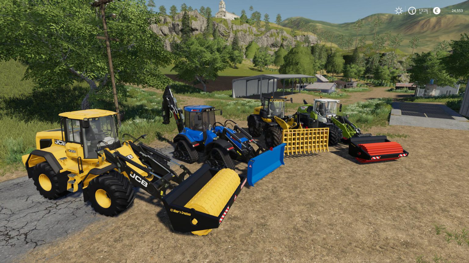 Wheel Loader Road Pack V10 Fs19 Mod