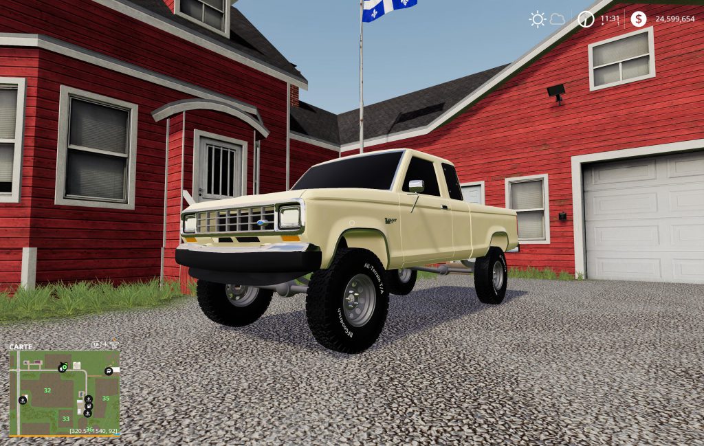 1988 FORD RANGER V1.0 - FS19 mod - FS19.net