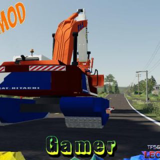 HITACHI EXCAVATOR WATER PACK V2.0.0.1 - FS19 mod - FS19.net