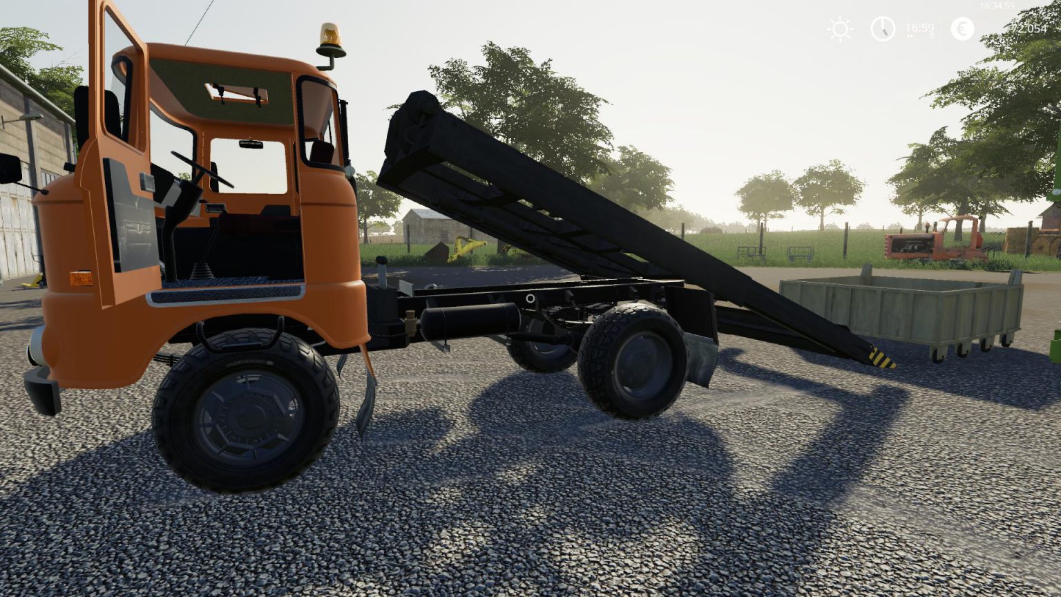 IFA W50 CONTAINERAUFBAU V1.0 - FS19 mod - FS19.net