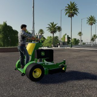 JOHN DEERE STAND ON MOWER V1.0 - FS19 mod - FS19.net