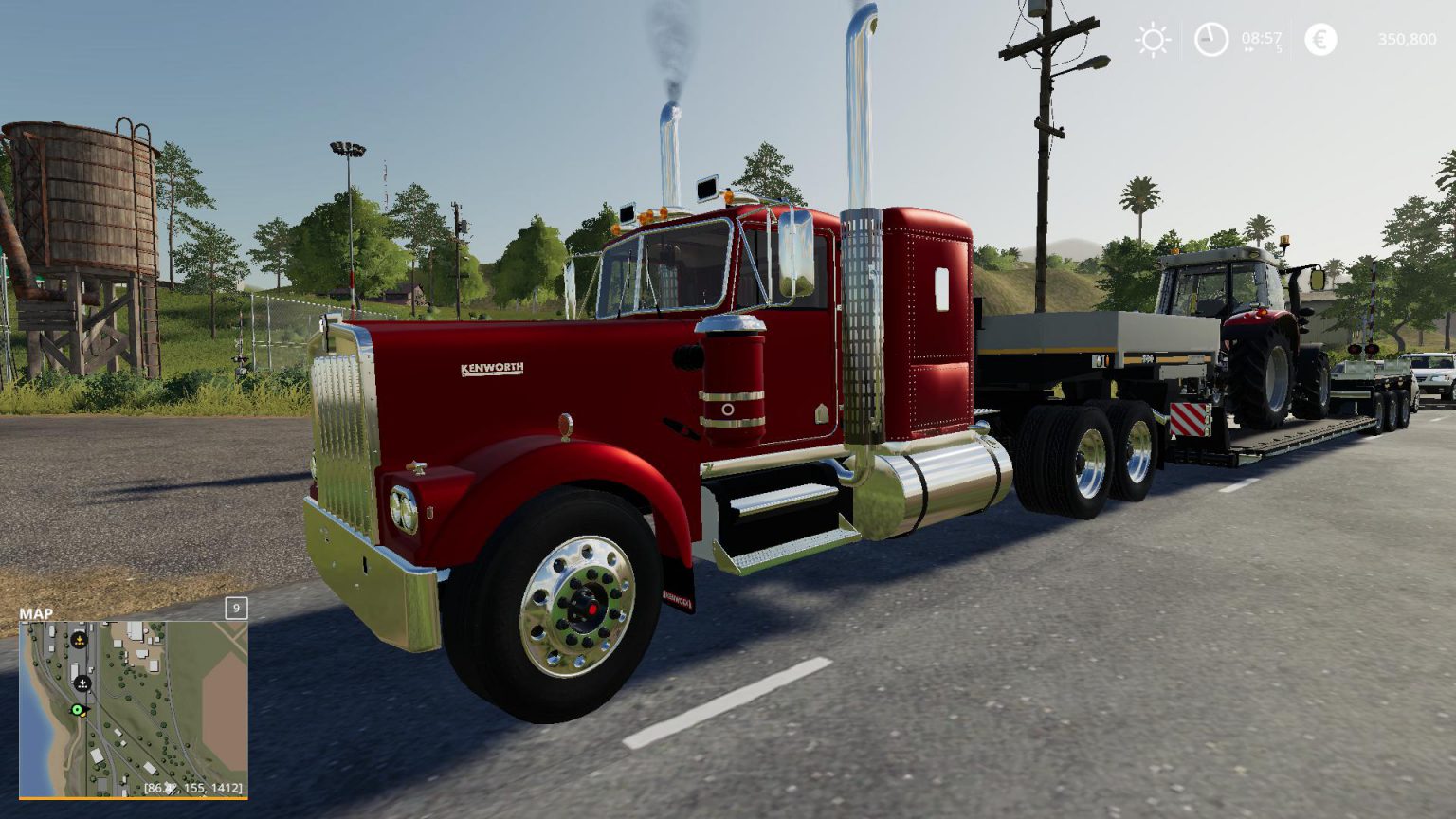 KENWORTH W900A V2.0 - FS19 mod - FS19.net