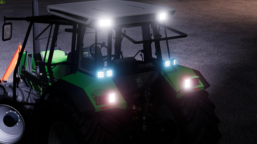 LED HEAD LIGHT (PREFAB) V1.0 - FS19 mod - FS19.net