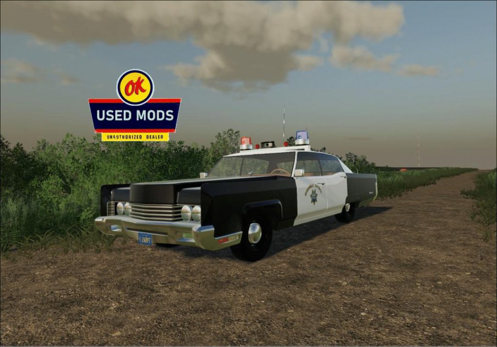 farming simulator 19 police cars