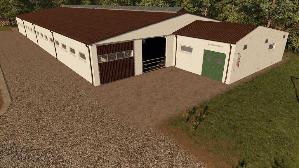 Modern Cow Barn V10 Fs19 Mod 8793