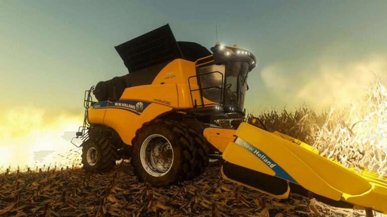 NEW HOLLAND CR10.90 US V2.0 - FS19 mod - FS19.net