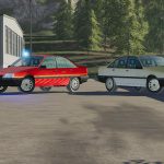 OPEL OMEGA A 1992 CIVIL AND FIRE DEPARTMENT V1.0