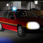 OPEL OMEGA A 1992 CIVIL AND FIRE DEPARTMENT V1.0