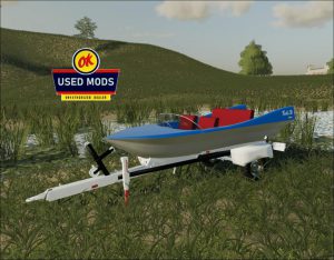 Retro Boat - Liquid Transport - Floats Ok Model Ii V1.0 - Fs19 Mod 