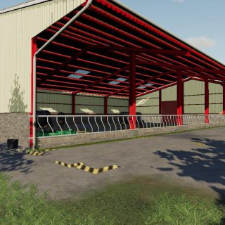 STABULATION 24 VACHE CURABLE V1.0 - FS19 mod - FS19.net