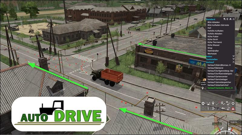AUTODRIVE COURSES FOR THE SOSNOVKA MAP V1.0