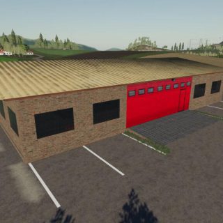 DOUBLE DOOR GARAGE V1.0.1 - FS19 mod - FS19.net