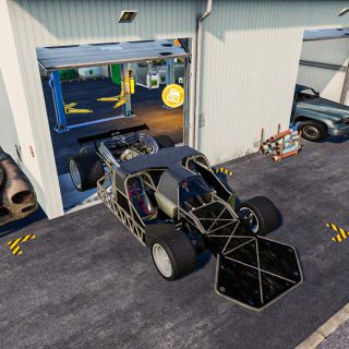 farming simulator 19 flip cars back over