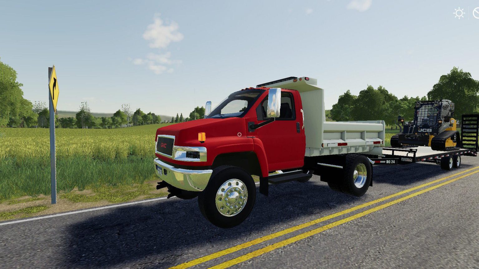 Gmc Topkick Dump Truck V10 Fs19 Mod