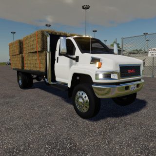 GMC TOPKICK FLATBED V1.0 - FS19 mod - FS19.net