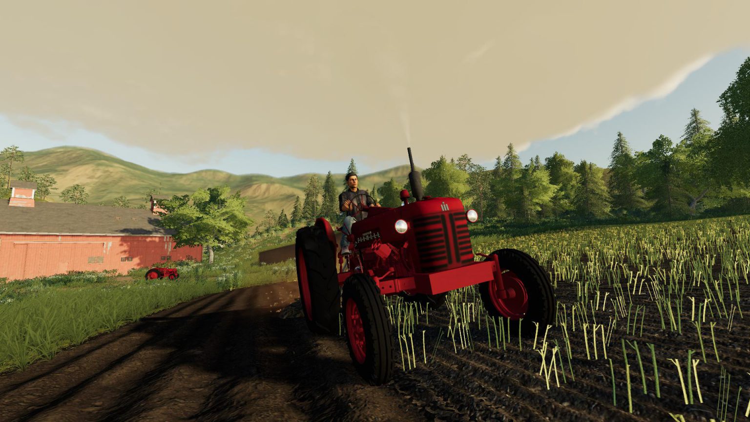 farming simulator 19 tractor steering