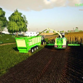 KRONE EASYCOLLECT 1053 V1.0 - FS19 mod - FS19.net