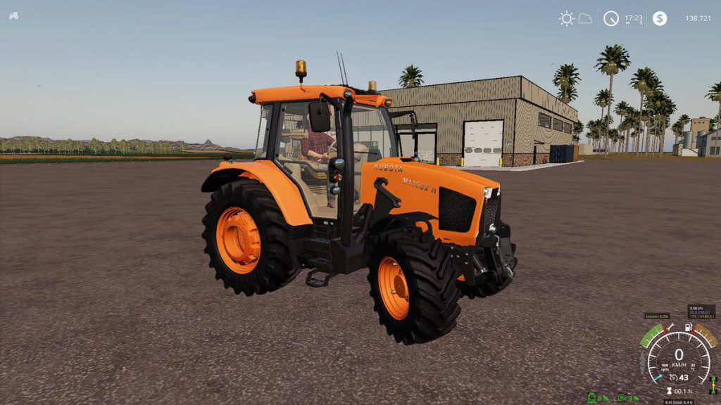 KUBOTA M135GX II V1.0 - FS19 mod - FS19.net