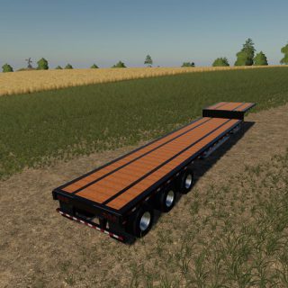 STEP DECK TRAILER IBM LPM85 V1.0 - FS19 mod - FS19.net