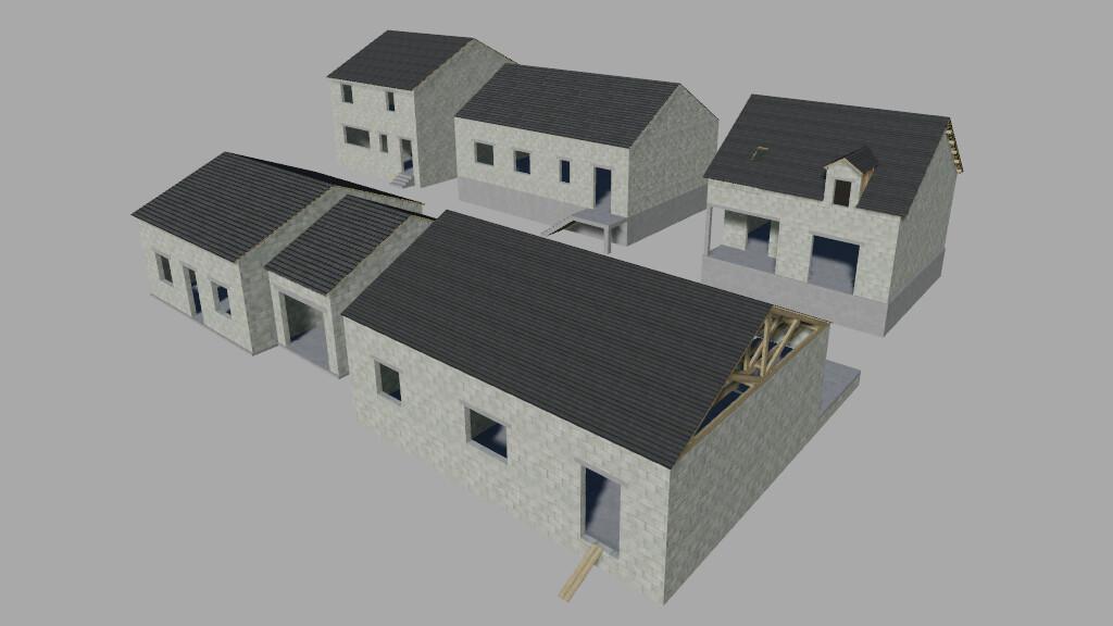 CONSTRUCTIONS HOUSES (PREFAB) V1.0