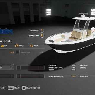 EVERGLADE BOAT V1.0.6.9 - FS19 mod - FS19.net