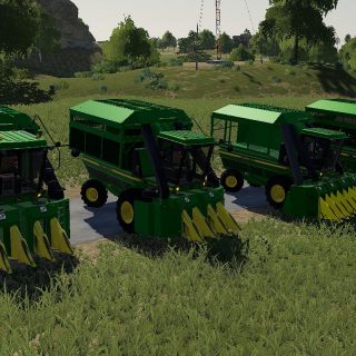 JOHN DEERE COTTON PICKERS V0.8 - FS19 mod - FS19.net