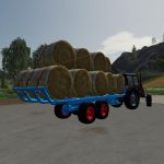 T088 BALE TRAILER V1.0