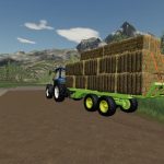 T088 BALE TRAILER V1.0