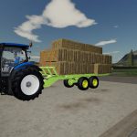 T088 BALE TRAILER V1.0