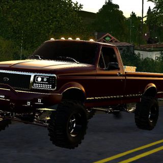 1994 FORD OBS F-350 EDIT FIXED V2.0 - FS19 mod - FS19.net