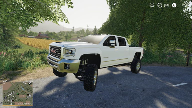 2017 GMC 2500HD V1.0 - FS19 mod - FS19.net