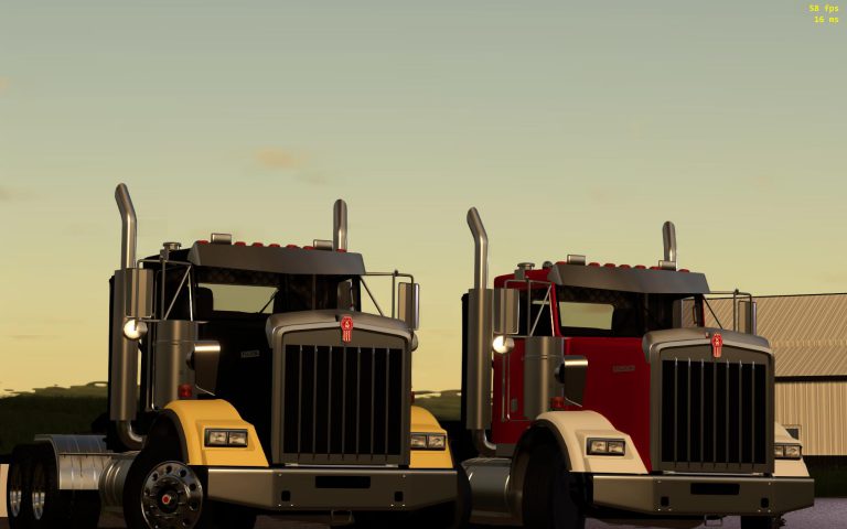 KENWORTH T800 HIGH HOOD V1.0 - FS19 mod - FS19.net