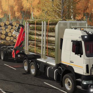 MAZ 631203 TIMBER TRUCK V1.0 - FS19 mod - FS19.net