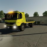 MERCEDES BENZ ATEGO POLSKA LAWETA V2.0 - FS19 mod - FS19.net