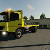 MERCEDES BENZ ATEGO POLSKA LAWETA V2.0 - FS19 mod - FS19.net