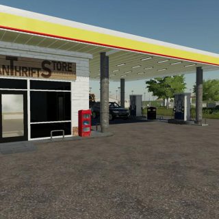 PLACEABLE FUEL STATION V1.0 - FS19 mod - FS19.net