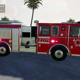 SEAGRAVES FIRE ENGINE V1.0 - FS19 mod - FS19.net