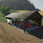 SMALL HANGAR IN TRADITIONAL STYLE V1.0