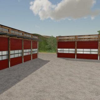 VEHICLE HANGAR PACK V1.1 - FS19 mod - FS19.net