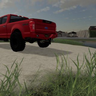 2017 FORD F250 KING RANCH V1.0 - FS19 mod - FS19.net