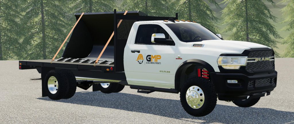 2020 RAM 3500 FLATBED UPDATED V2.0 - FS19 mod - FS19.net