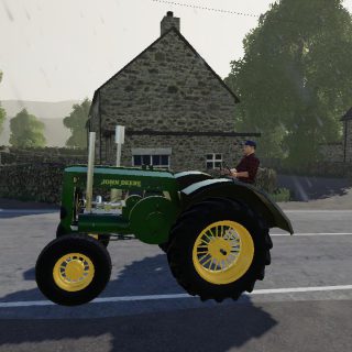 JOHN DEERE D (LATE MODEL) V2.0 - FS19 mod - FS19.net