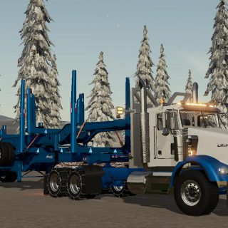 KENWORTH T800 TANDEM V2.0 - FS19 mod - FS19.net