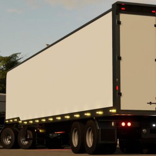 enclosed trailer for fs19 mod
