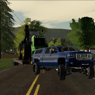 2017 GMC 2500 DURAMAX LIFTED V1.0 - FS19 mod - FS19.net