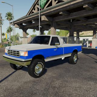 AM 1987 FORD F350 SC V1.0 - FS19 mod - FS19.net