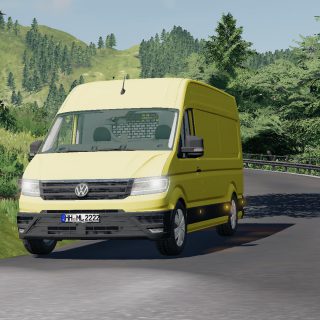 BF3 VW CRAFTER V1.0 - FS19 mod - FS19.net