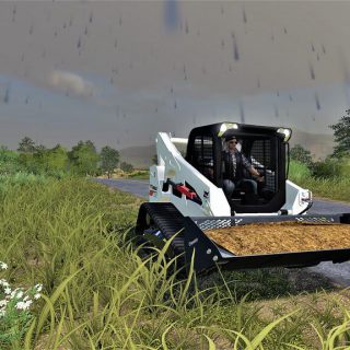 BOBCAT T870 SKID STEER V1.0 - FS19 mod - FS19.net