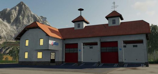 FIRE STATION PLACEABLE WITH SIREN V1.0