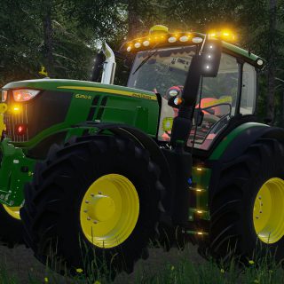 JOHN DEERE 6R TOTEN FS-TEAM V1.0 - FS19 mod - FS19.net